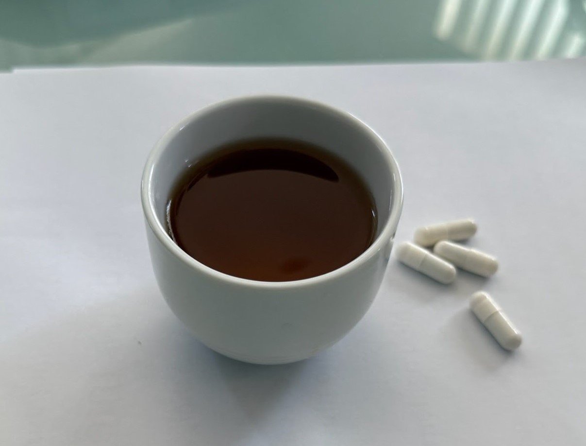 Herbal liquid and capsules